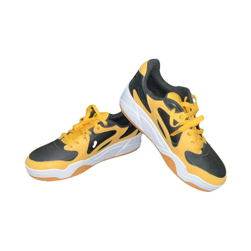 22N22/Under Armour Court Anatomix Noble Gold White Black Leather 3028668-773